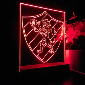 Sport Club do Recife Logo LED Desk Light