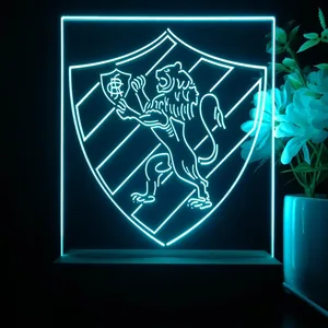 Sport Club do Recife Logo LED Desk Light