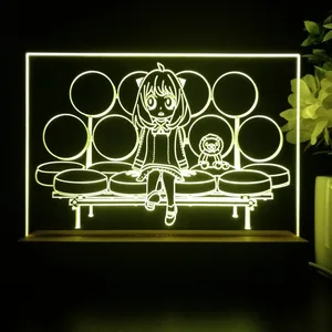 Spy X Family Anya Sitting LED Desk Light