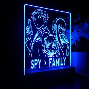 Spy X Family Loid Anya Yor 2 LED Desk Light