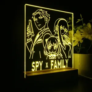 Spy X Family Loid Anya Yor 2 LED Desk Light