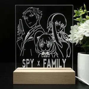 Spy X Family Loid Anya Yor 2 LED Desk Light