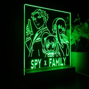 Spy X Family Loid Anya Yor 2 LED Desk Light