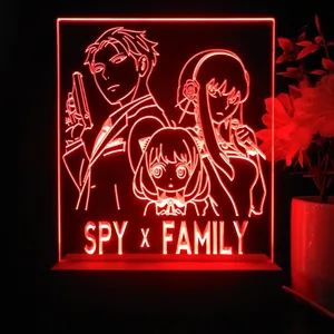 Spy X Family Loid Anya Yor 2 LED Desk Light