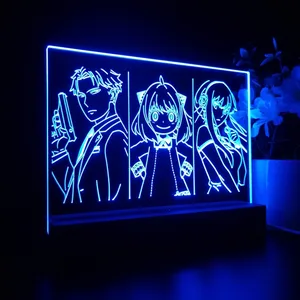 Spy X Family Loid Anya Yor LED Desk Light