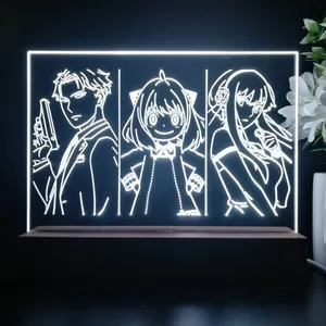 Spy X Family Loid Anya Yor LED Desk Light