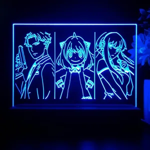 Spy X Family Loid Anya Yor LED Desk Light