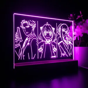Spy X Family Loid Anya Yor LED Desk Light