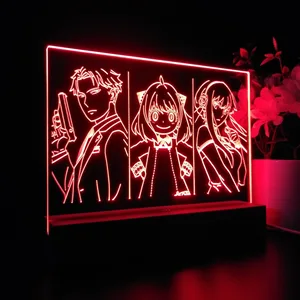 Spy X Family Loid Anya Yor LED Desk Light