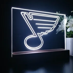 St Louis Blues Logo 1 LED Desk Light