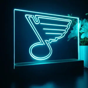 St Louis Blues Logo 1 LED Desk Light