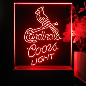 St. Louis Cardinals Coors Light LED Desk Light