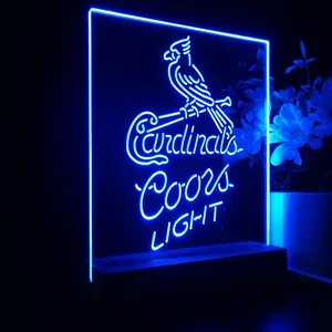 St. Louis Cardinals Coors Light LED Desk Light
