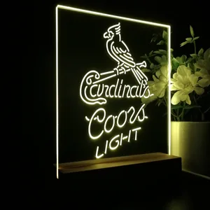 St. Louis Cardinals Coors Light LED Desk Light
