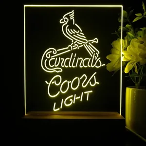 St. Louis Cardinals Coors Light LED Desk Light