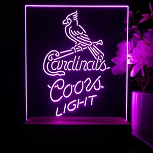 St. Louis Cardinals Coors Light LED Desk Light