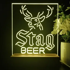 Stag Beer Deer LED Desk Light