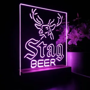 Stag Beer Deer LED Desk Light
