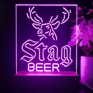 Stag Beer Deer LED Desk Light