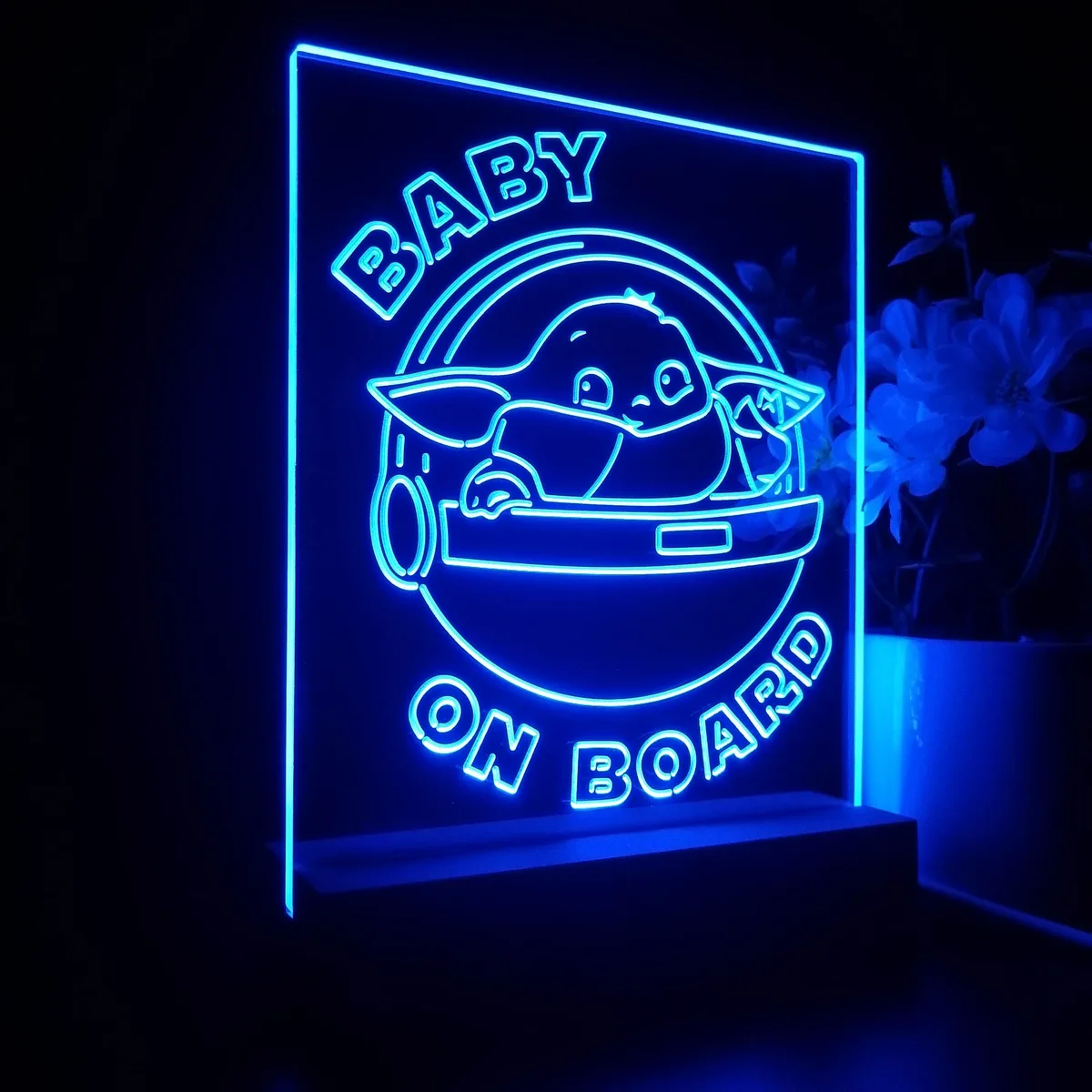 Star Wars Baby Yoda Mandalorian LED Desk Light