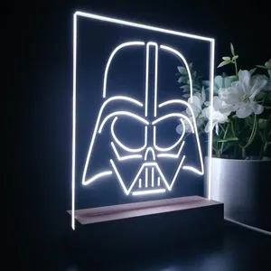 Star Wars Darth Vader Face 2 LED Desk Light