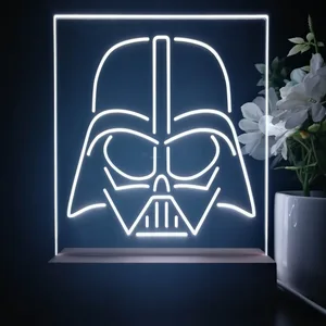 Star Wars Darth Vader Face 2 LED Desk Light