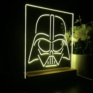Star Wars Darth Vader Face 2 LED Desk Light