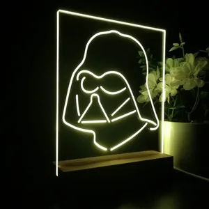 Star Wars Darth Vader Face LED Desk Light