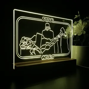 Star Wars Emperor Palpatine Lightning LED Desk Light