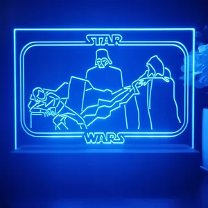 Star Wars Emperor Palpatine Lightning LED Desk Light