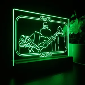Star Wars Emperor Palpatine Lightning LED Desk Light