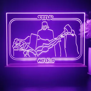 Star Wars Emperor Palpatine Lightning LED Desk Light