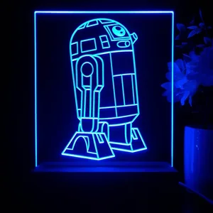 Star Wars R2D2 2 LED Desk Light