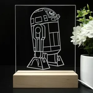 Star Wars R2D2 2 LED Desk Light