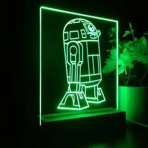 Star Wars R2D2 2 LED Desk Light