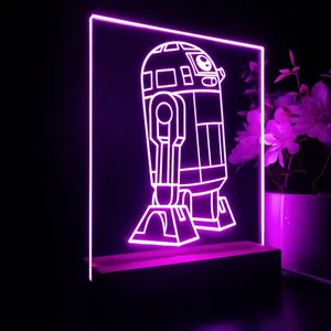 Star Wars R2D2 2 LED Desk Light