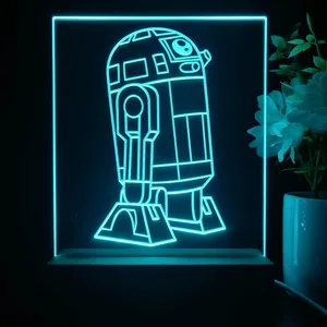 Star Wars R2D2 2 LED Desk Light