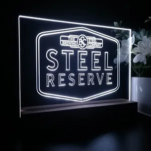 Steel Reserve The Brewing Steel Company LED Desk Light