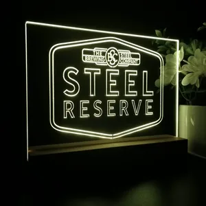 Steel Reserve The Brewing Steel Company LED Desk Light