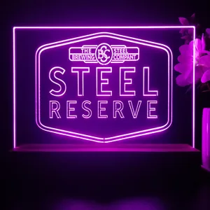 Steel Reserve The Brewing Steel Company LED Desk Light