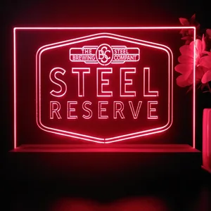 Steel Reserve The Brewing Steel Company LED Desk Light