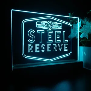 Steel Reserve The Brewing Steel Company LED Desk Light