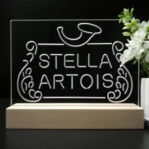 Stella Artois Logo 1 LED Desk Light