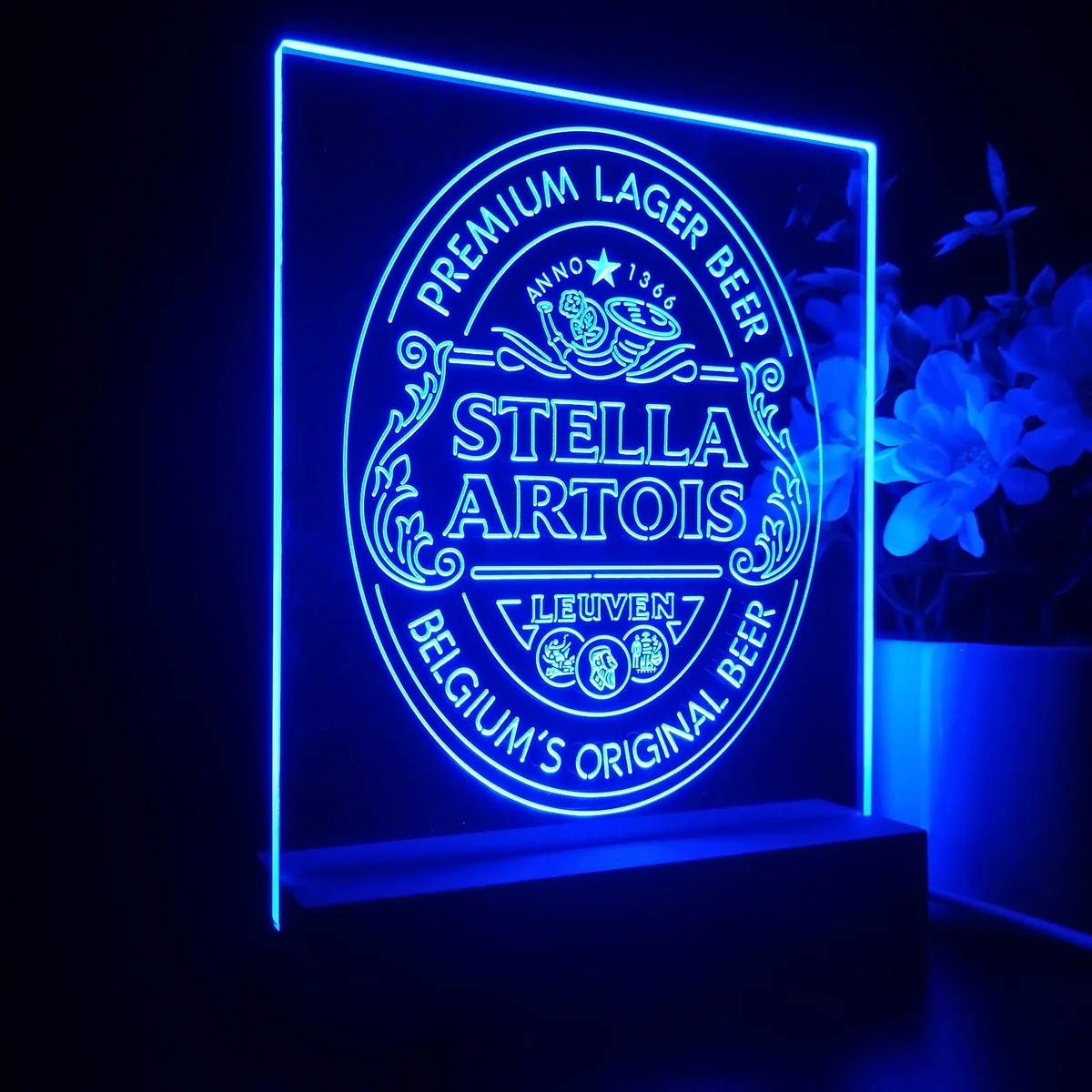 Stella Artois Logo 3 LED Desk Light