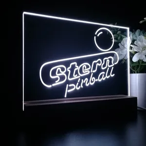 Stern Pinball Logo LED Desk Light