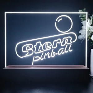 Stern Pinball Logo LED Desk Light