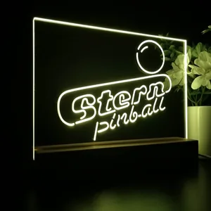 Stern Pinball Logo LED Desk Light