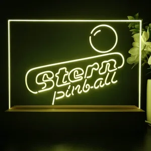 Stern Pinball Logo LED Desk Light