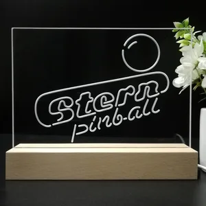 Stern Pinball Logo LED Desk Light