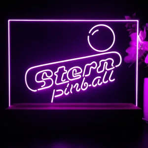 Stern Pinball Logo LED Desk Light